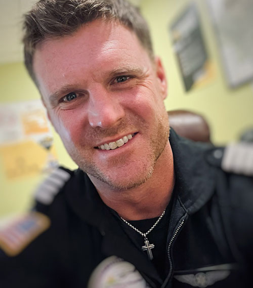 About 3 Kip Cunningham- voting member Christus Children’s Hospital EMS Helicopter Pilot