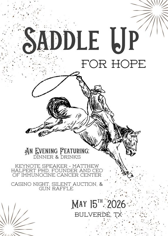 Saddle Up For Hope Flyer Saddle Up For Hope Flyer